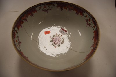 Lot 126 - A 19th century Chinese Canton bowl, the...