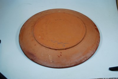 Lot 157 - A large Portuguese terracotta and glazed...