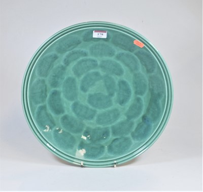 Lot 178 - Poole Pottery living glaze charger printed...
