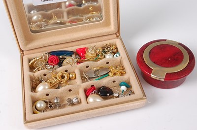 Lot 351 - Assorted costume jewellery largely being gilt...