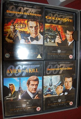 Lot 1591 - James Bond - The Ultimate DVD Collection, in...