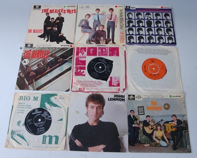 Lot 735 - A large collection of 7" records to include