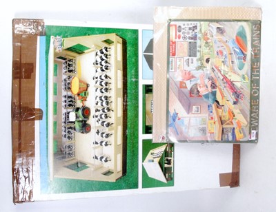 Lot 1250 - A Kids Globe Farming boxed wooden farm...