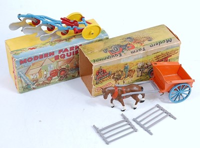 Lot 1258 - A Crescent Toys boxed modern farm equipment...