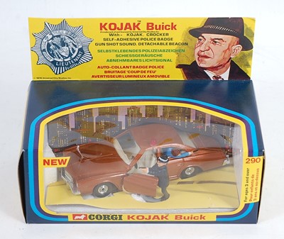 Lot 1698 - A Corgi Toys No. 290 Kojak's Buick comprising...