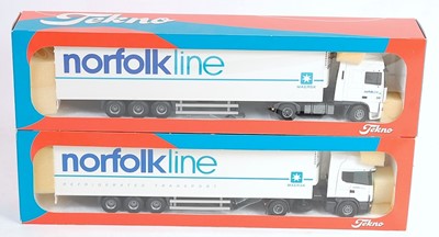 Lot 2861 - A Tekno 1/50 scale Norfolkline Maersk road...