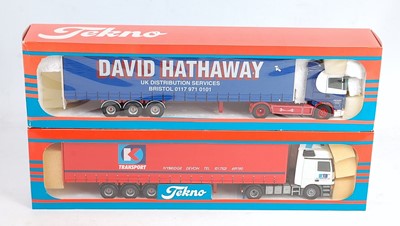 Lot 2865 - A Tekno 1/50 scale The British Collection road...
