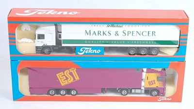 Lot 2876 - A Tekno 1/50 scale British Collection road...