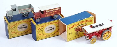 Lot 2371 - Three various boxed Matchbox Models of...