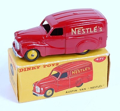 Lot 2061 - A Dinky Toys No. 471 Austin Nestle delivery...