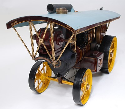 Lot 30 - A finely built 1" scale live steam Burrell...
