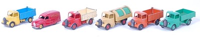 Lot 2068 - Six various loose Dinky Toys playworn...