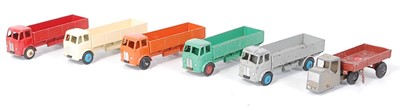 Lot 2073 - Six various loose Dinky Toy commercial...