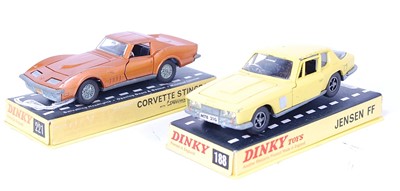 Lot 2079 - A Dinky Toys plastic cased diecast group,...