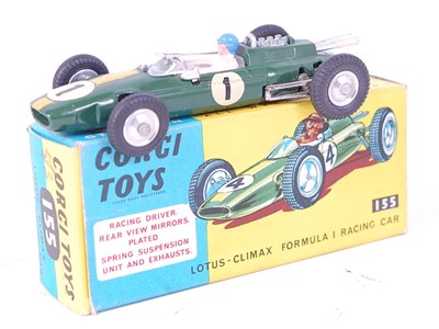 Lot 1700 - A Corgi Toys No. 155 Lotus Climax Formula 1...