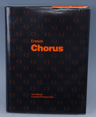 Lot 522 - Erasure - Chorus, User Manual Cassette and...