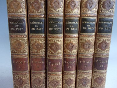 Lot 1006 - Memoirs Du Cardinal De Retz, De Guy Joli et De...