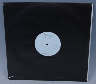 Lot 558 - Adamski, Killer, white label 12" test pressing...