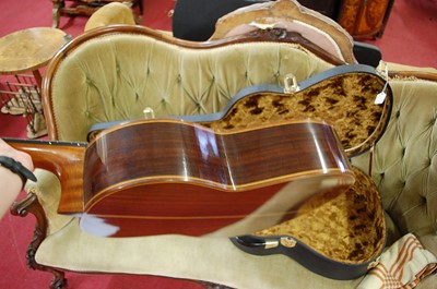 Lot 634 - A Taurus Spanish nylon strung acoustic guitar,...
