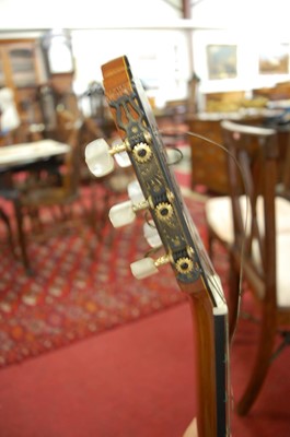 Lot 634 - A Taurus Spanish nylon strung acoustic guitar,...