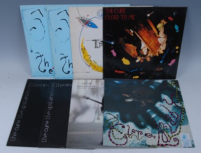 Lot 538 - The Cure, a collection of nine 12" singles to...