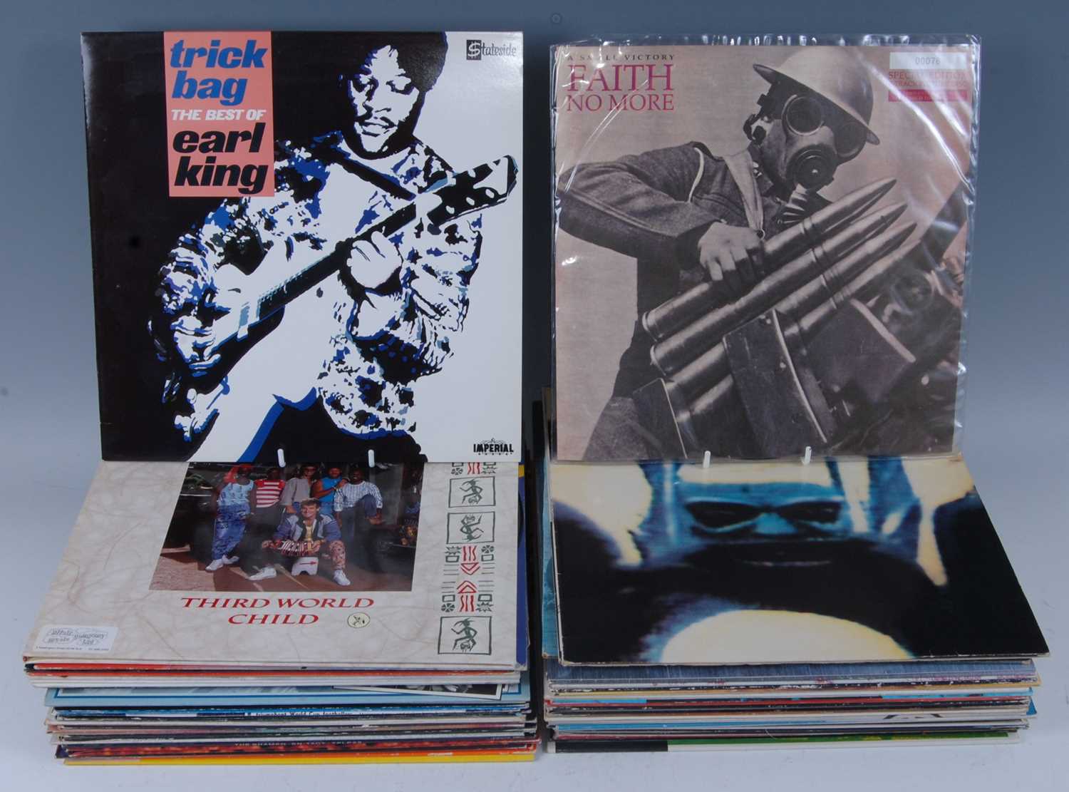 Lot 542 - A collection of LP's and 12" records to...