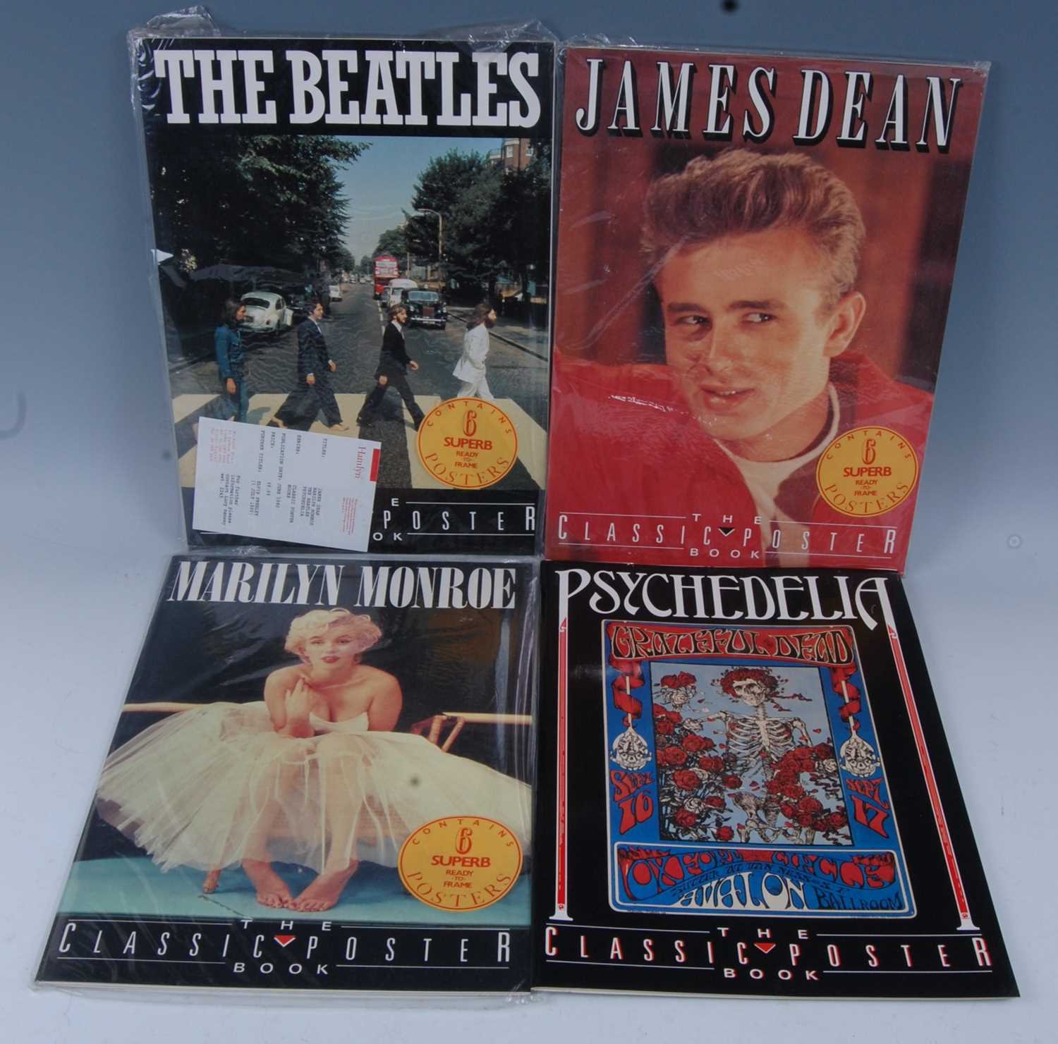 Lot 546 - A collection of four Classic Poster Books to...