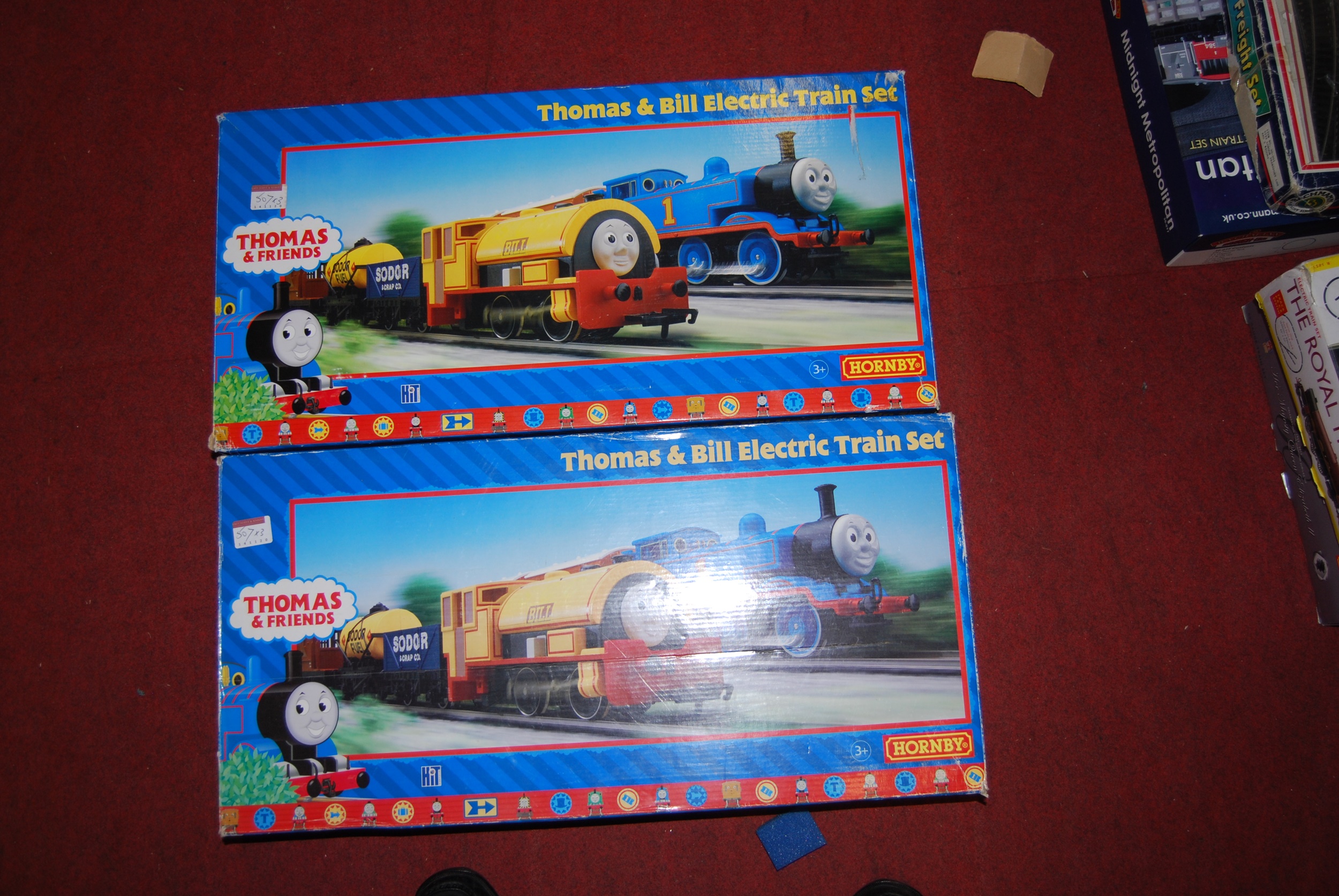 Thomas and bill hot sale electric train set