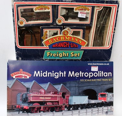 Lot 513 - Bachmann 'Midnight Metropolitan' train set...