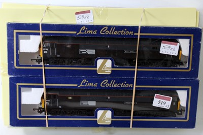 Lot 519 - 2 Lima class 47 diesel locomotives 'Prince...