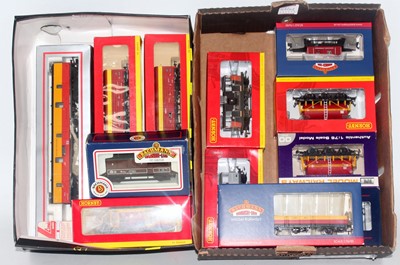 Lot 532 - Thirteen wagons by Hornby Bachmann, etc all in...