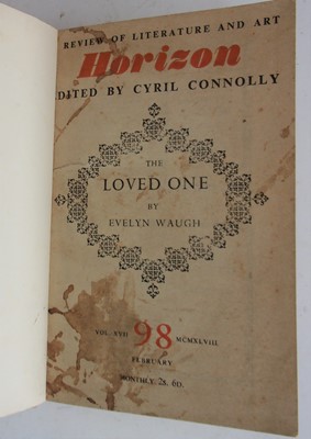 Lot 1027 - *WAUGH, Evelyn. The Loved One. Horizon Review,...