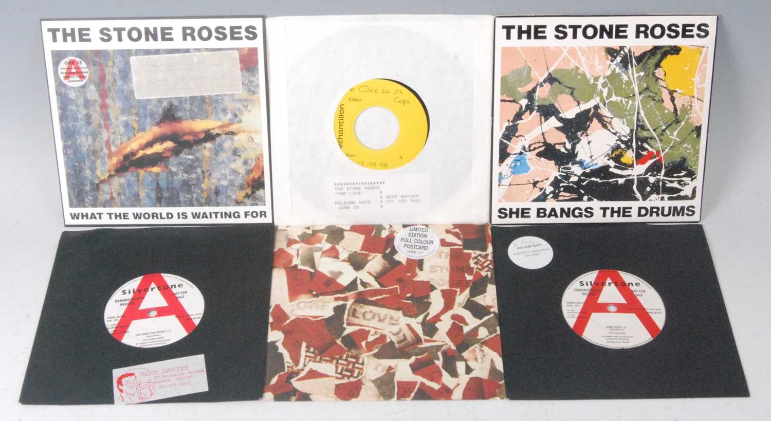 Lot 563 - The Stone Roses, a collection of six 7"...