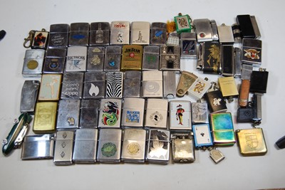 Lot 260 - A large collection of pocket cigarette...