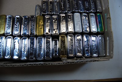 Lot 260 - A large collection of pocket cigarette...