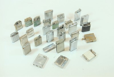 Lot 265 - A collection of pocket cigarette lighters to...