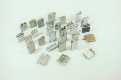 Lot 265 - A collection of pocket cigarette lighters to...