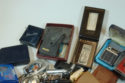 Lot 266 - A box of miscellaneous pocket cigarette...