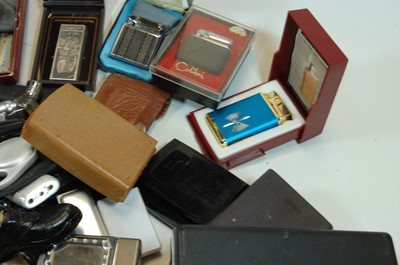 Lot 266 - A box of miscellaneous pocket cigarette...