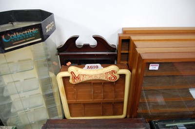 Lot 298 - An Ajo Meharis cigarette lighter display case,...