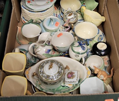 Lot 62 - A box of mixed ceramics to include after...