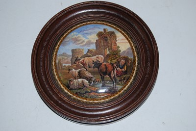 Lot 64 - Mixed lot to include two Victorian framed...
