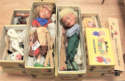 Lot 85 - A collection of boxed Pelham Puppets to...