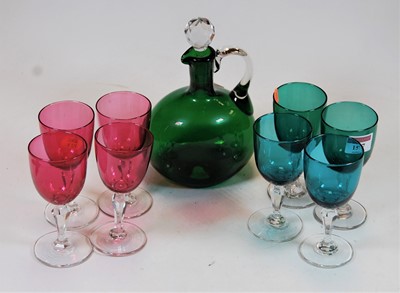 Lot 157 - A small collection of miscellaneous glassware,...