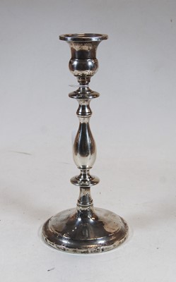 Lot 212 - An early 20th century sterling silver table...