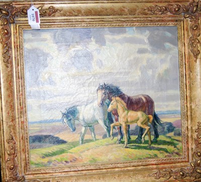 Lot 252 - Harold Dearden (1888-1962) - Three Horses...