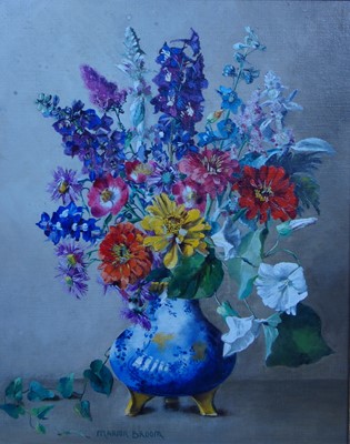Lot 262 - Marion Broom (1878-1962) - Still Life Flowers...