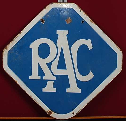 Lot 150 - An early 20th century RAC enamel on metal...
