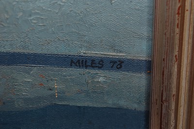 Lot 286 - Miles - Woollett Street, oil on canvas, signed...
