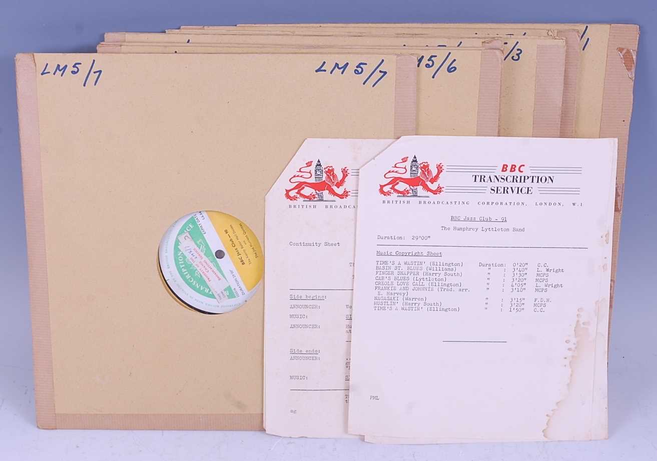 Lot 700 - A collection of BBC Transcription Service LP's,...